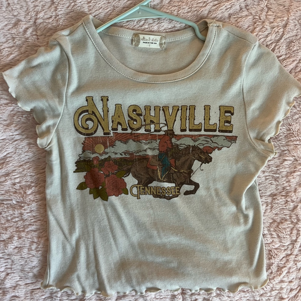 Altar’d state Nashville crop top